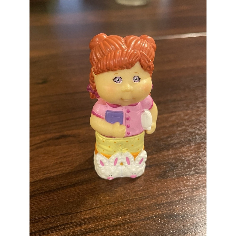 VTG 2006 Cabbage Patch Figurine Girl Mega Bloks 3"